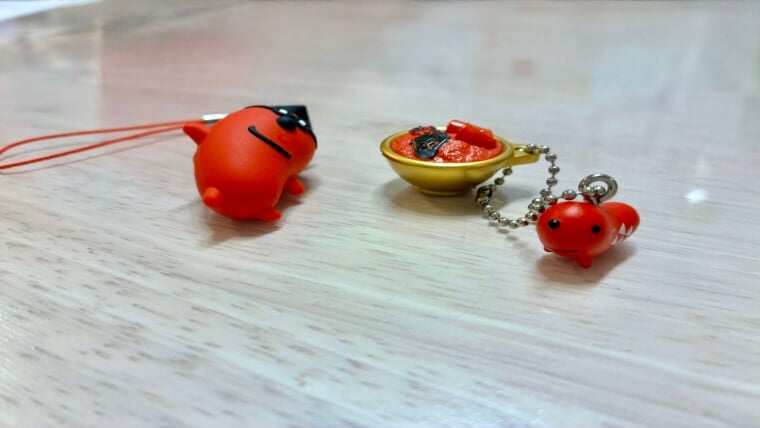 タラピヨとタラコン博士（ガチャの景品）