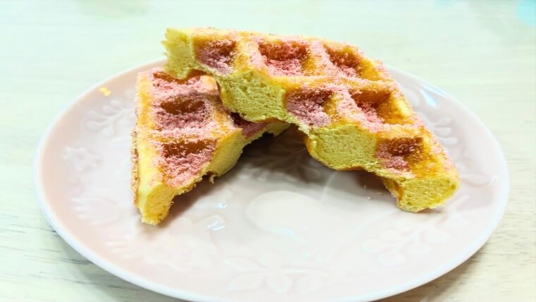 アンヌプリのいちごワッフル